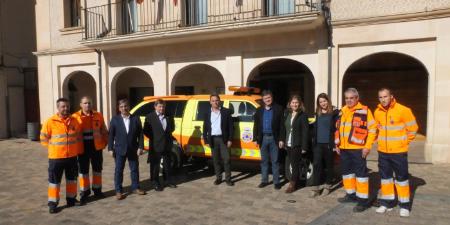 Imagen La Agrupación de Protección Civil de Cantalejo estrena nuevo vehículo
